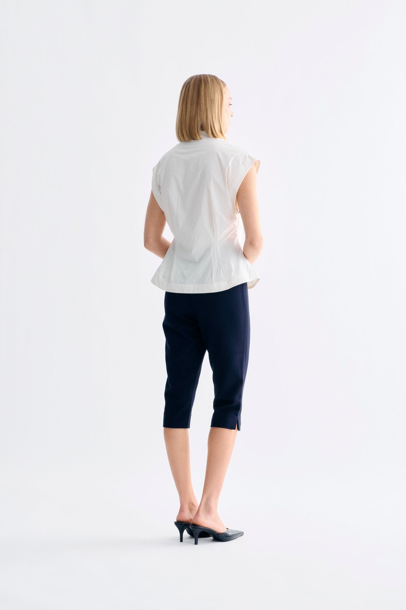 Vada bluse - 007 Egret